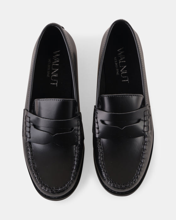 Harlow Leather Loafer - Black