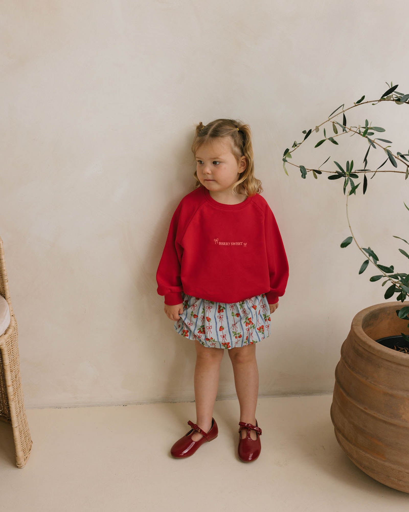 River Sweatshirt - Berry Sweet