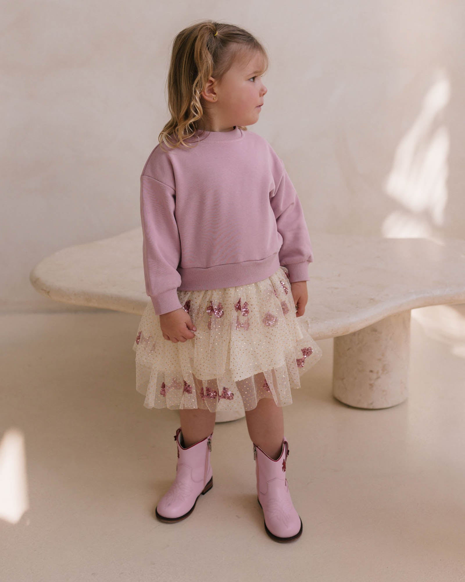 Faire La Fete Sweater Dress - Pink