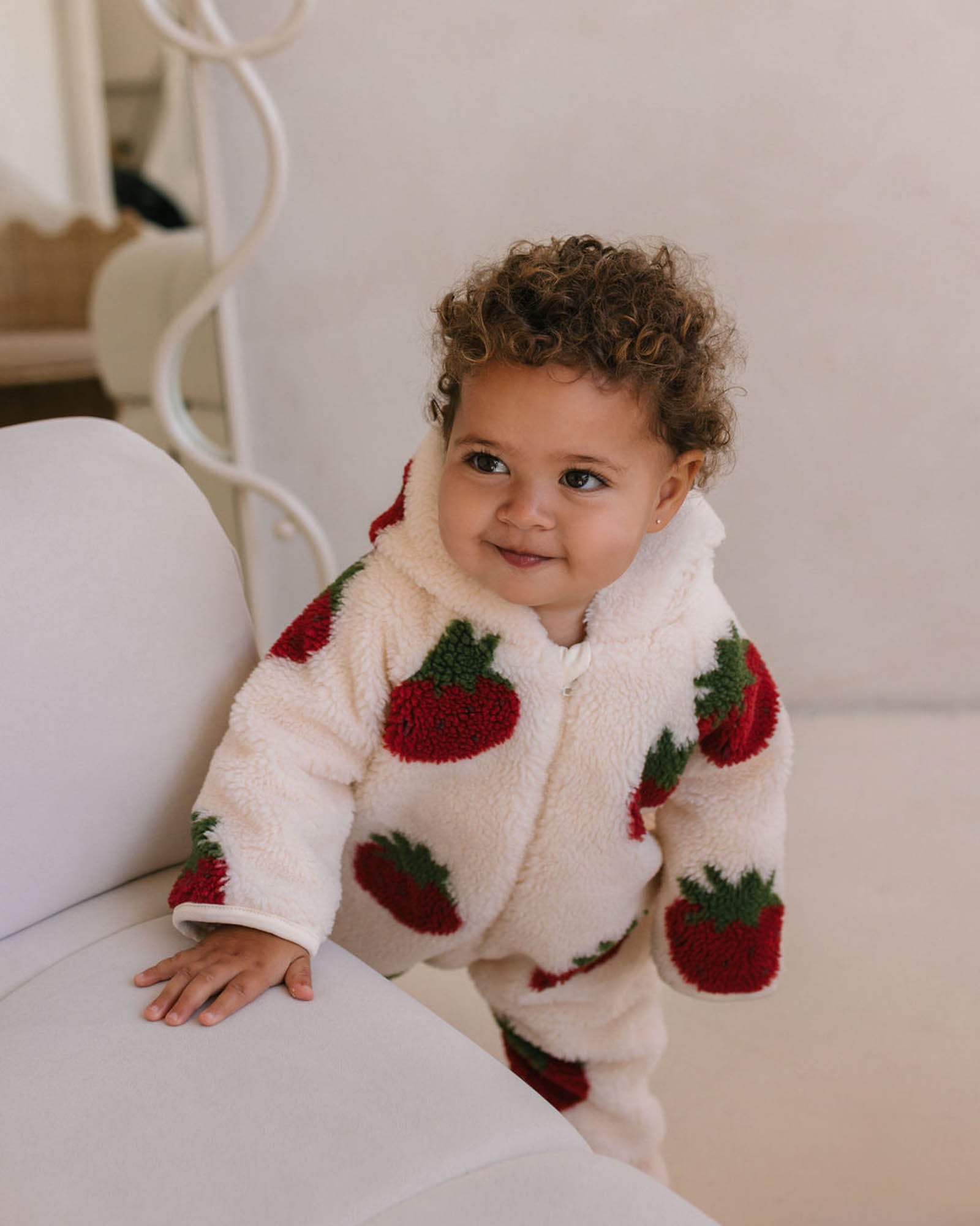 Aspen Onesie - Strawberry