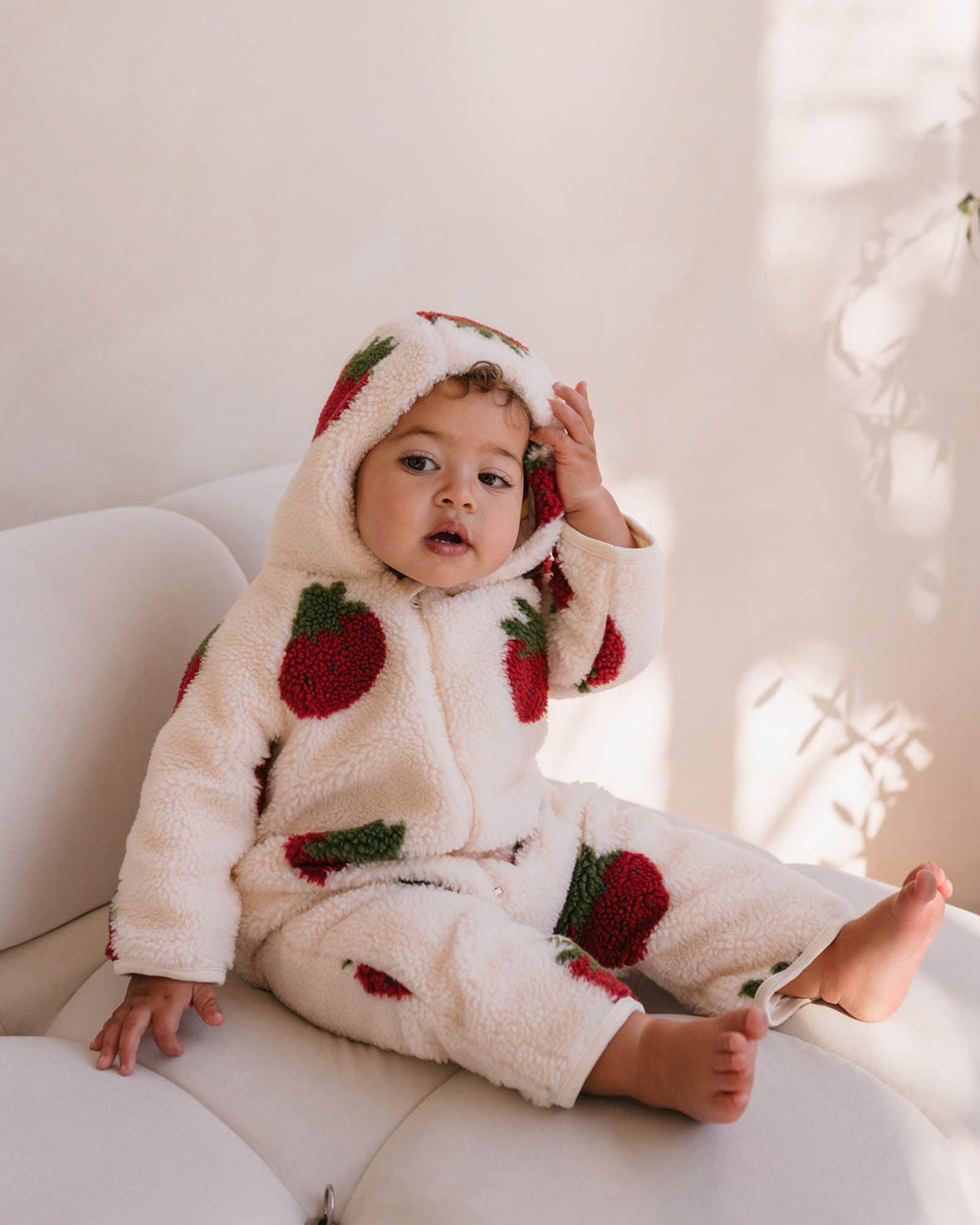 Aspen Onesie - Strawberry