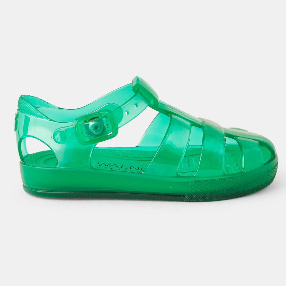 Neon green jelly sandals shop