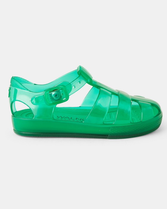 Green 2025 neon sandals