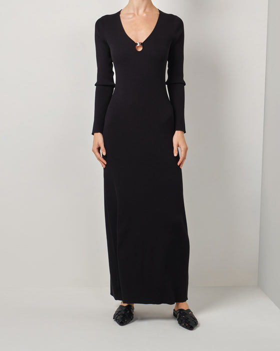 Blanca Knit Dress - Black