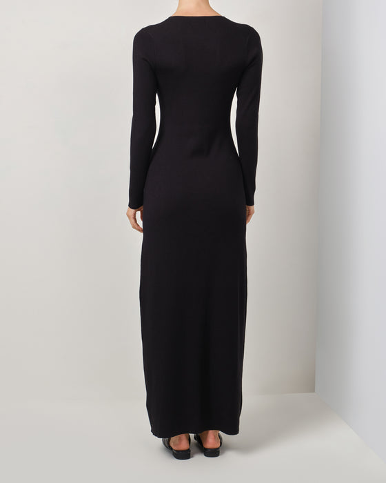 Blanca Knit Dress - Black