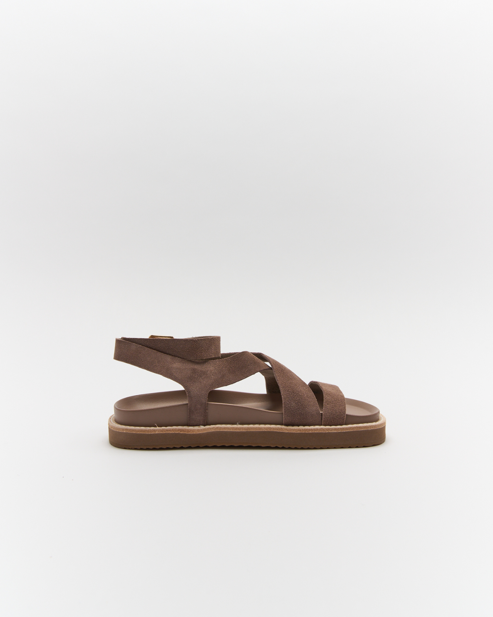 Pilar Leather Sandal - Chocolate