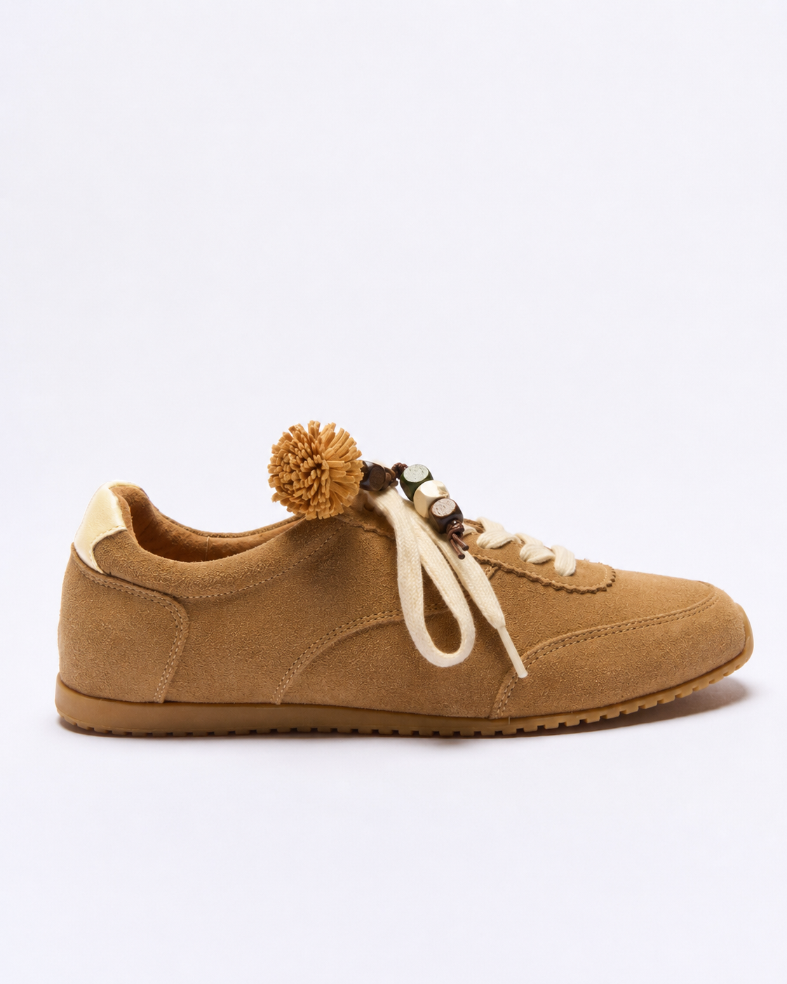Bently Leather Sneaker - Tan Suede