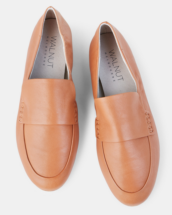 Dutch Leather Loafer - Coconut Tan