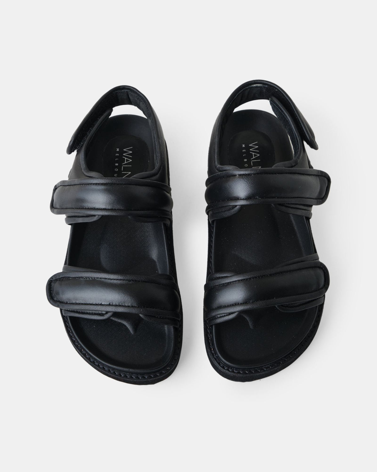 Peta Leather Sandal - Black — Walnut Melbourne
