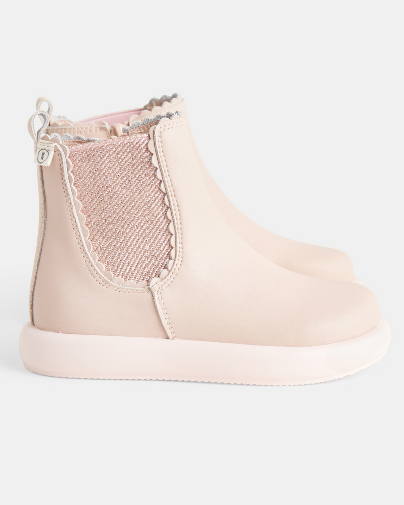 Heidi Leather Boot - Pink Walnut Melbourne