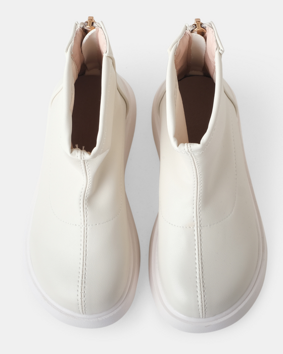 Lilly Boot - Ivory — Walnut Melbourne