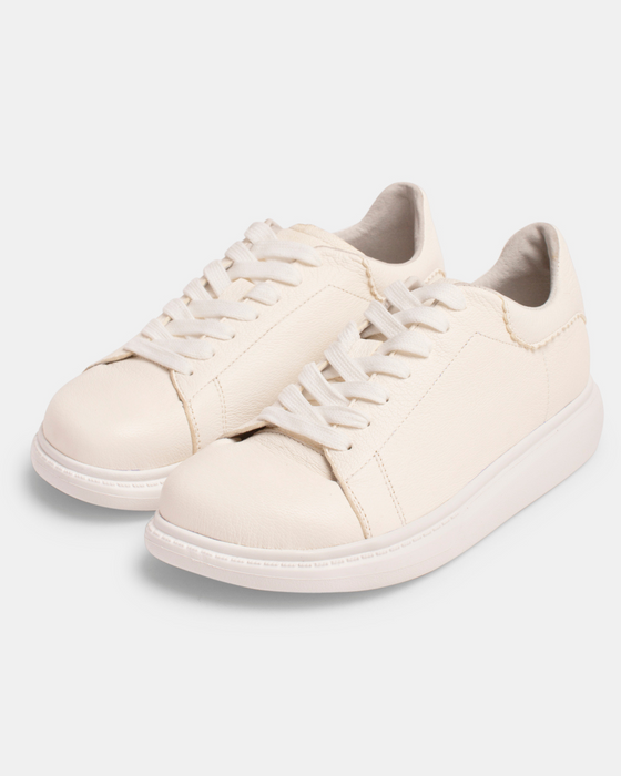 Tokyo Leather Sneaker - White