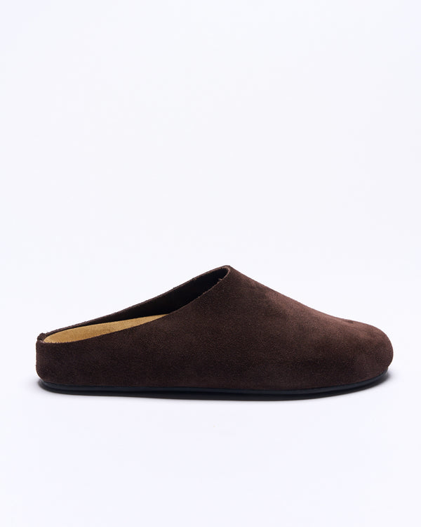 Dalia Leather Mule - Chocolate
