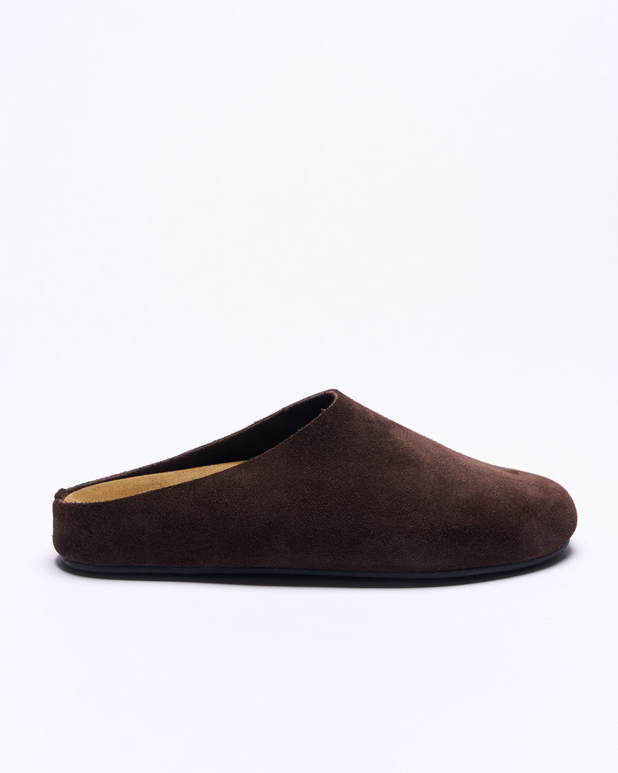 Dalia Leather Mule - Chocolate