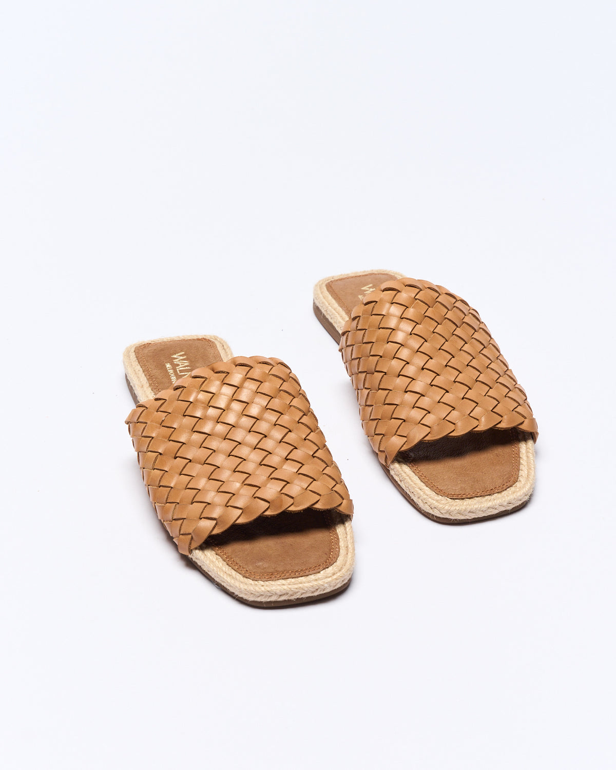 Harper Leather Slide - Tan