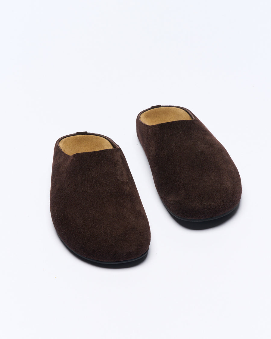 Dalia Leather Mule - Chocolate
