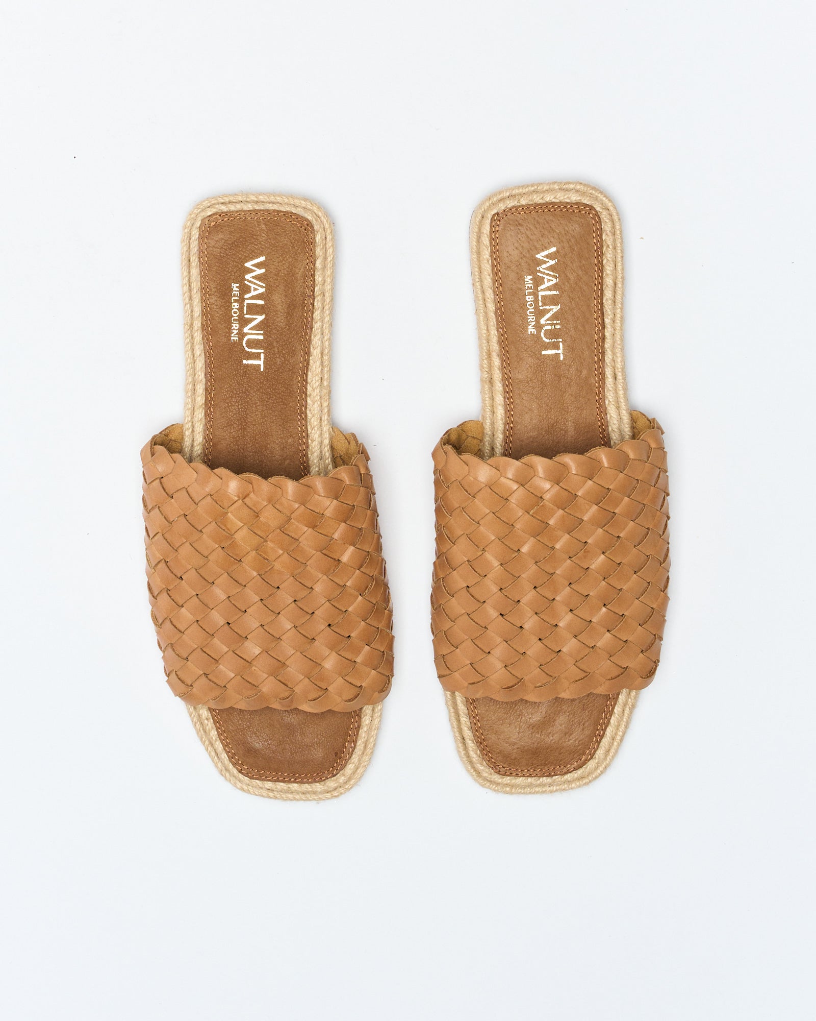 Harper Leather Slide - Tan