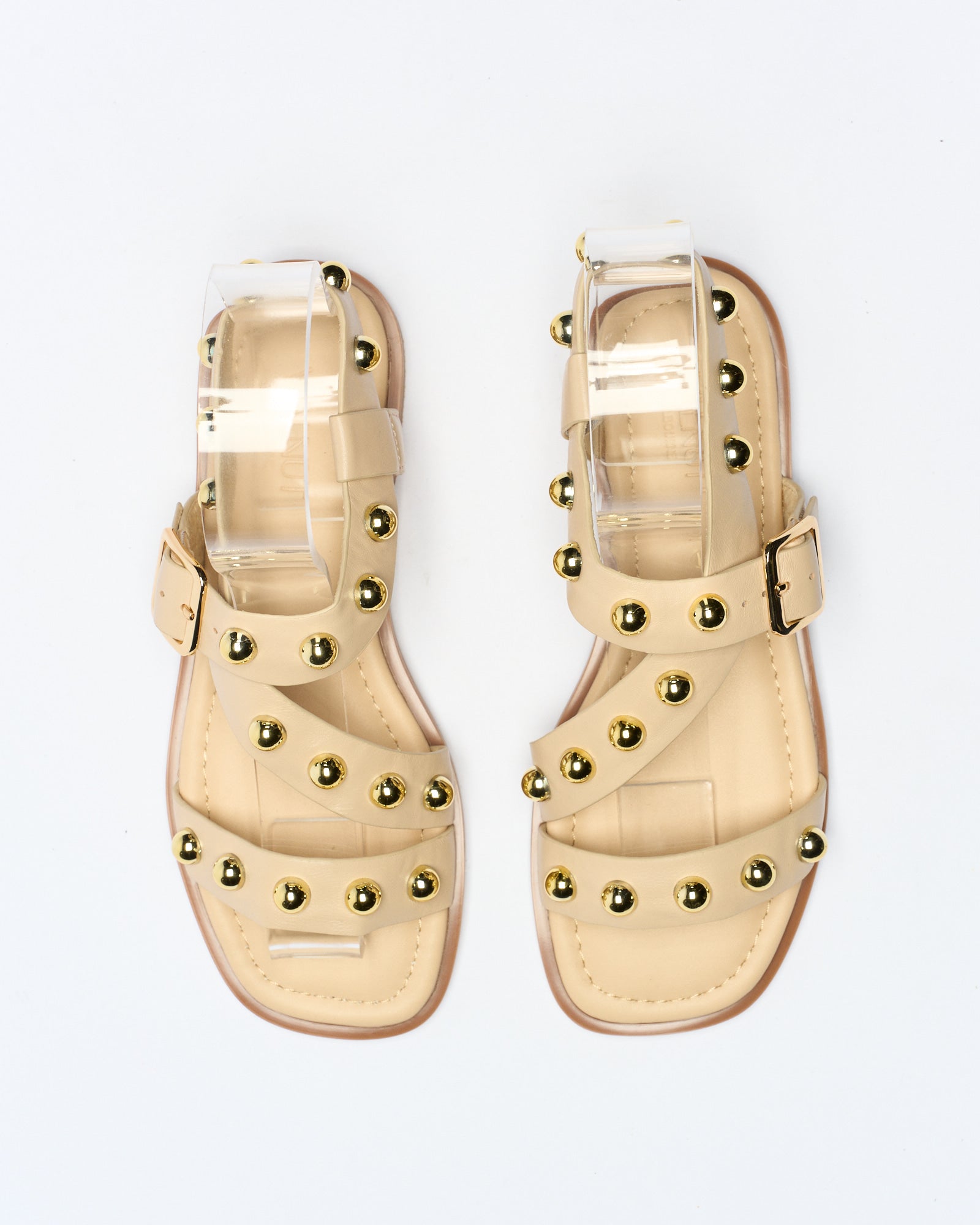 Reid Leather Sandal - Vanilla