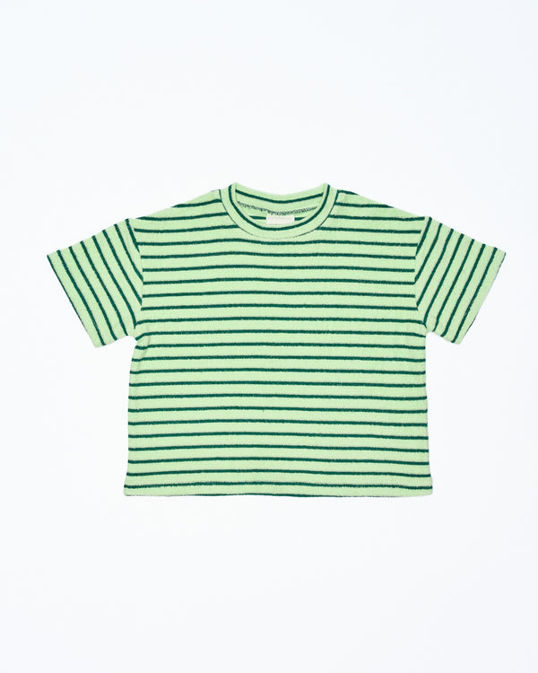 Felix Tee - Mint Stripe
