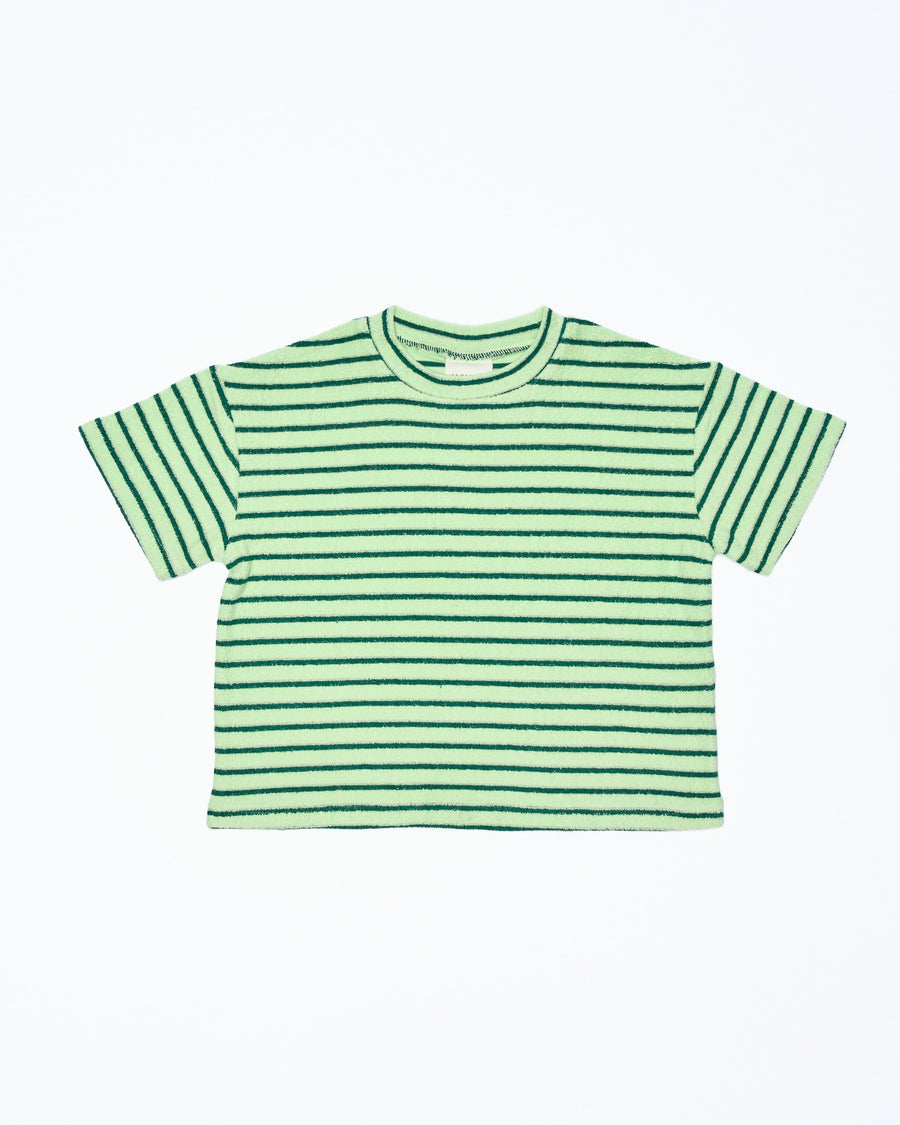 Felix Tee - Mint Stripe
