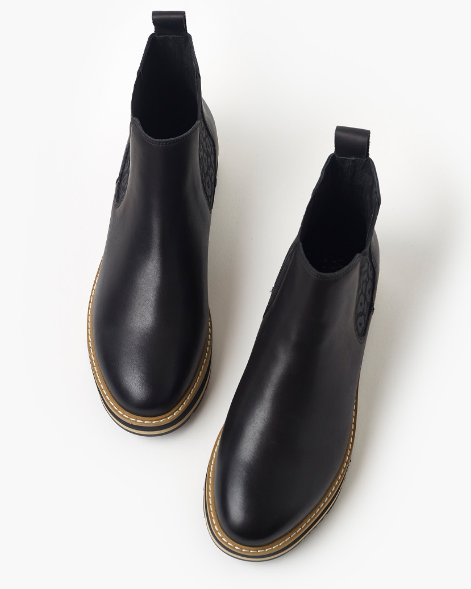 Jade Leather Boot - Black