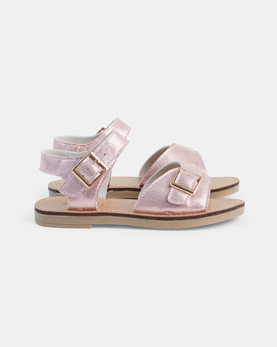 Ryder Sandal - Metallic Pink