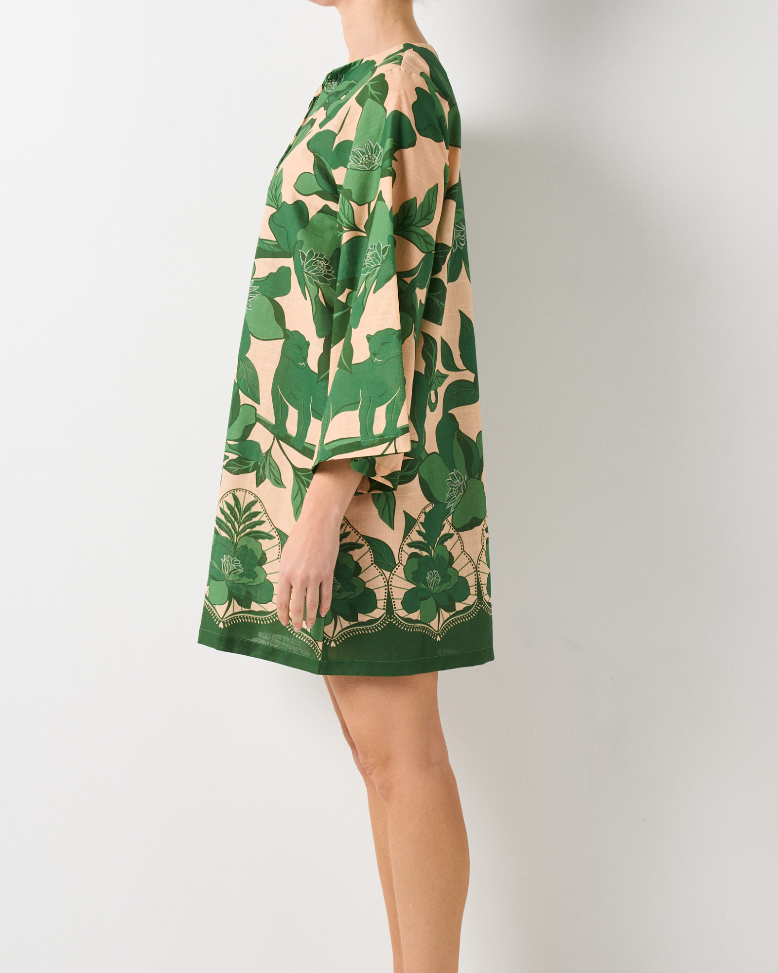 Anguilla Dress - Jaguar Jungle