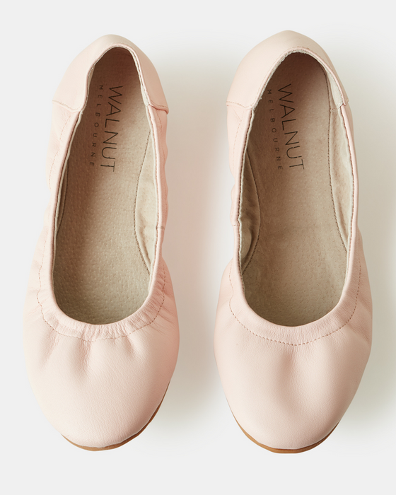 Abbi Leather Ballet - Pink