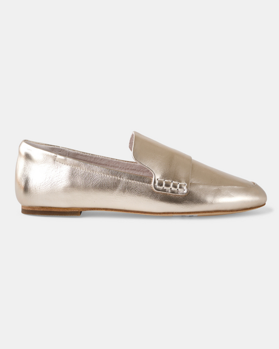Dutch Leather Loafer - Copper