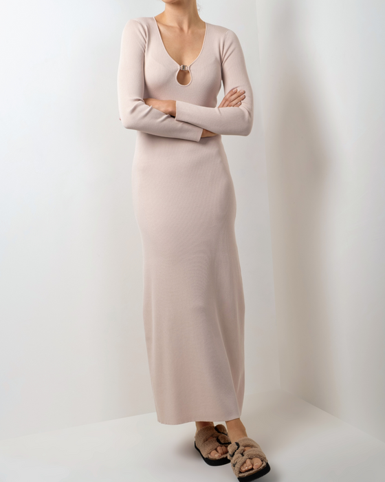 Blanca Knit Dress - Cream