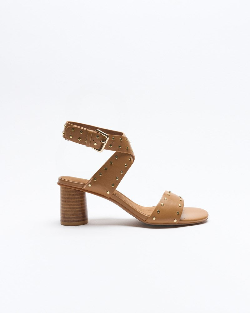 Ambrose Leather Heel - Tan