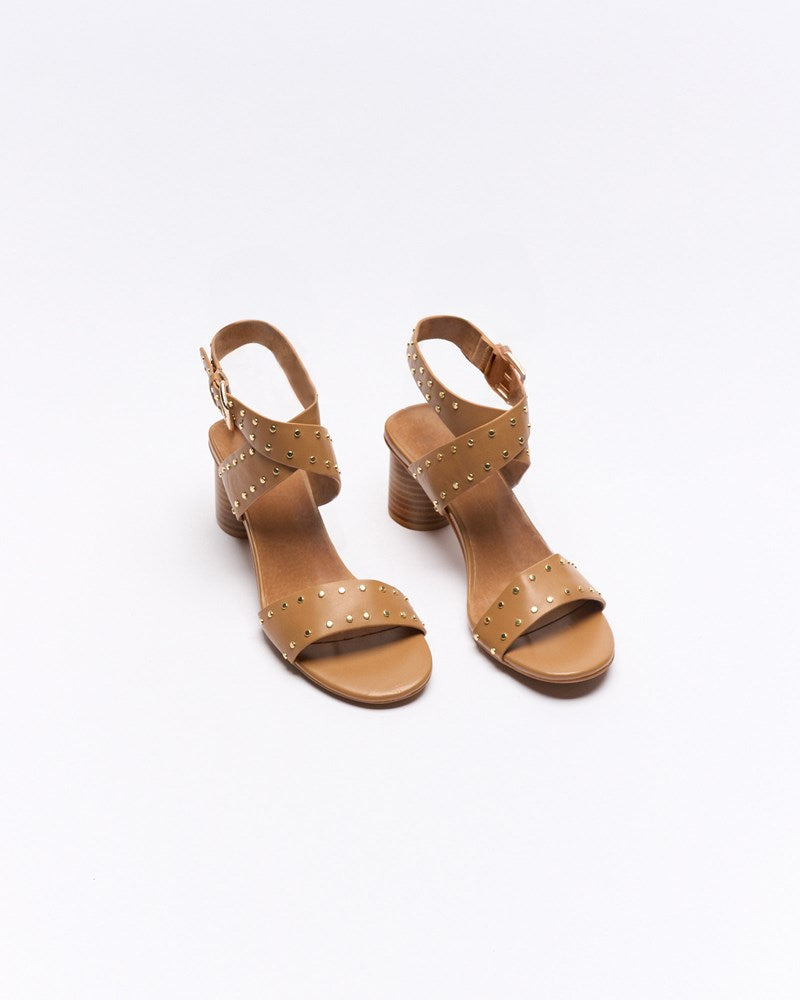 Ambrose Leather Heel - Tan