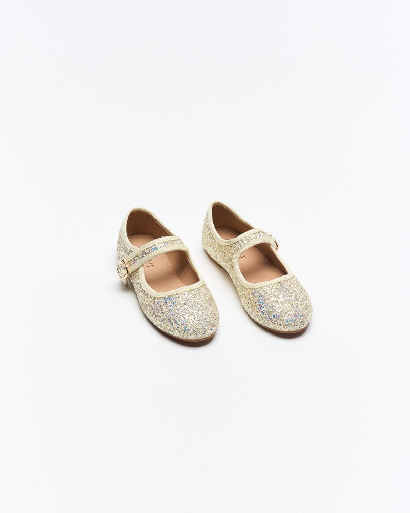 Arlo Ballet - White Glitter