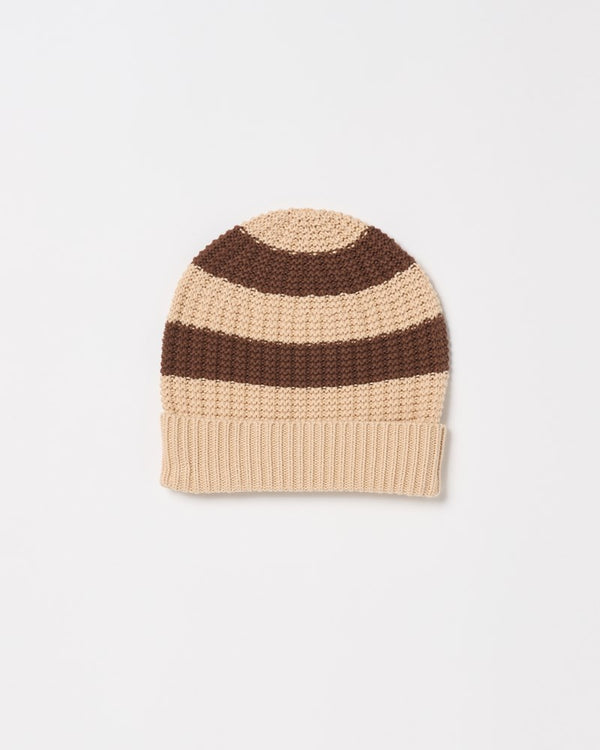 Banks Beanie - Chocolate Stripe