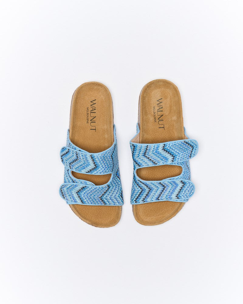 Beach Slide - Blue Multi