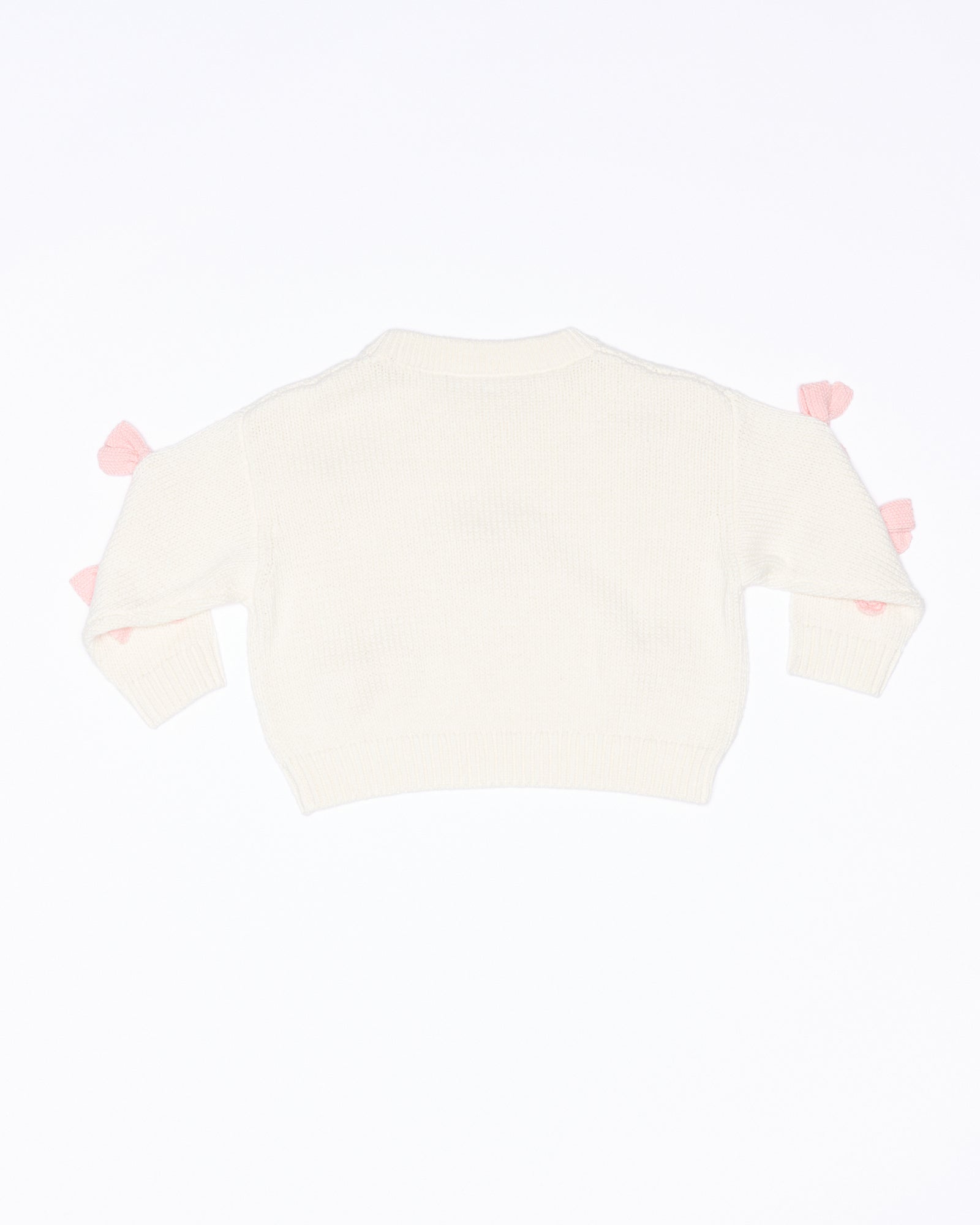 Bow Knit jumper - Cream