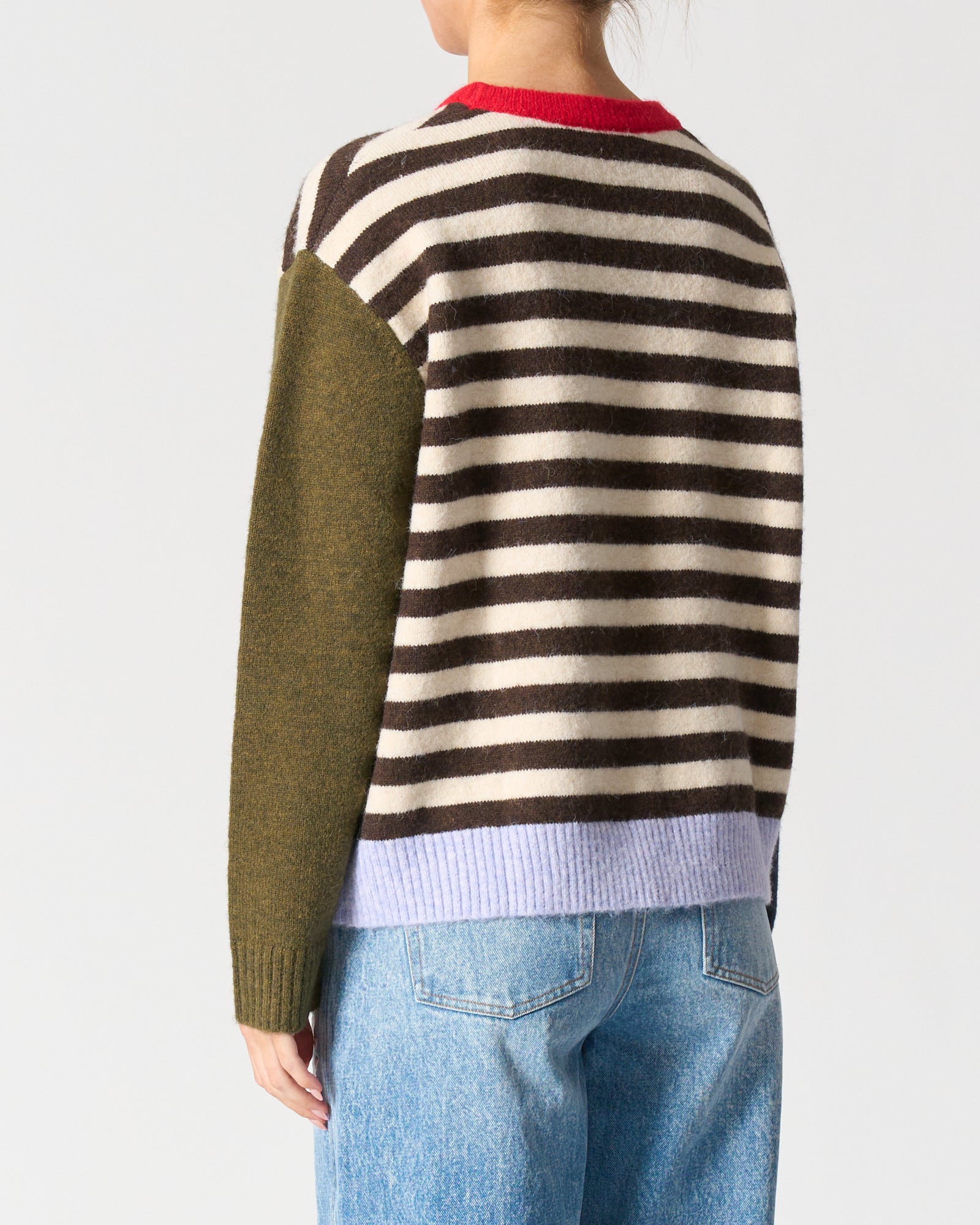 California jumper - Cream Stripe