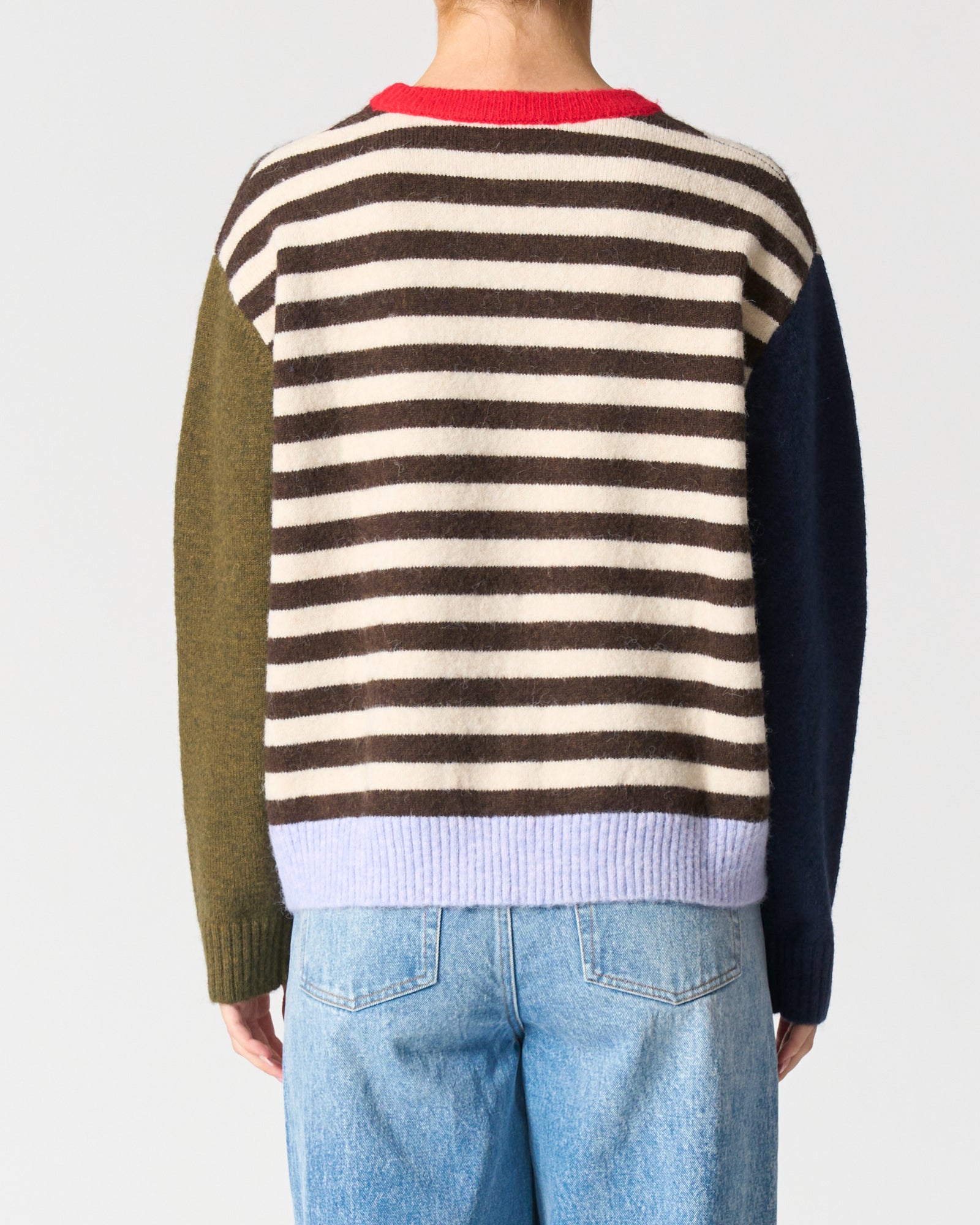 California jumper - Cream Stripe