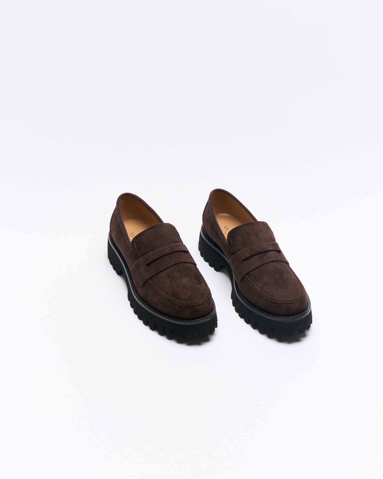 Coco Leather Loafer - Chocolate Suede