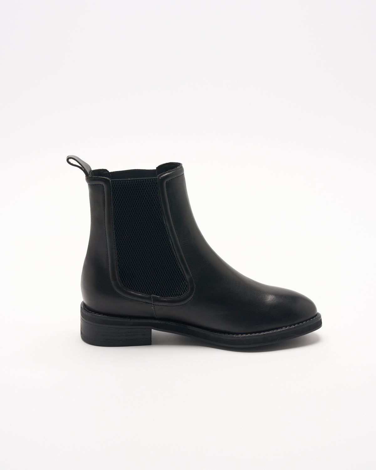 Cora Leather Boot - Black â Walnut Melbourne