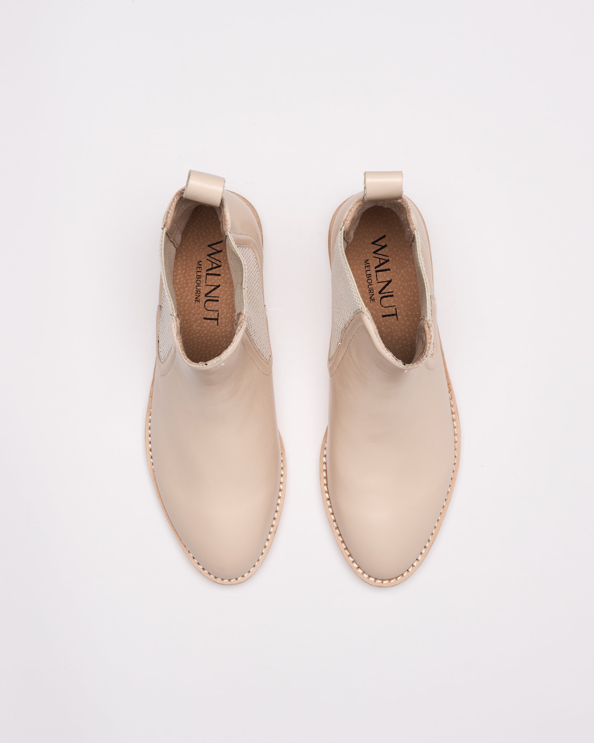 Cora Leather Boot - Vanilla