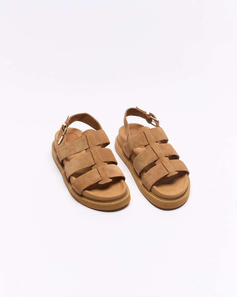 Dakota Leather Sandal - Tan