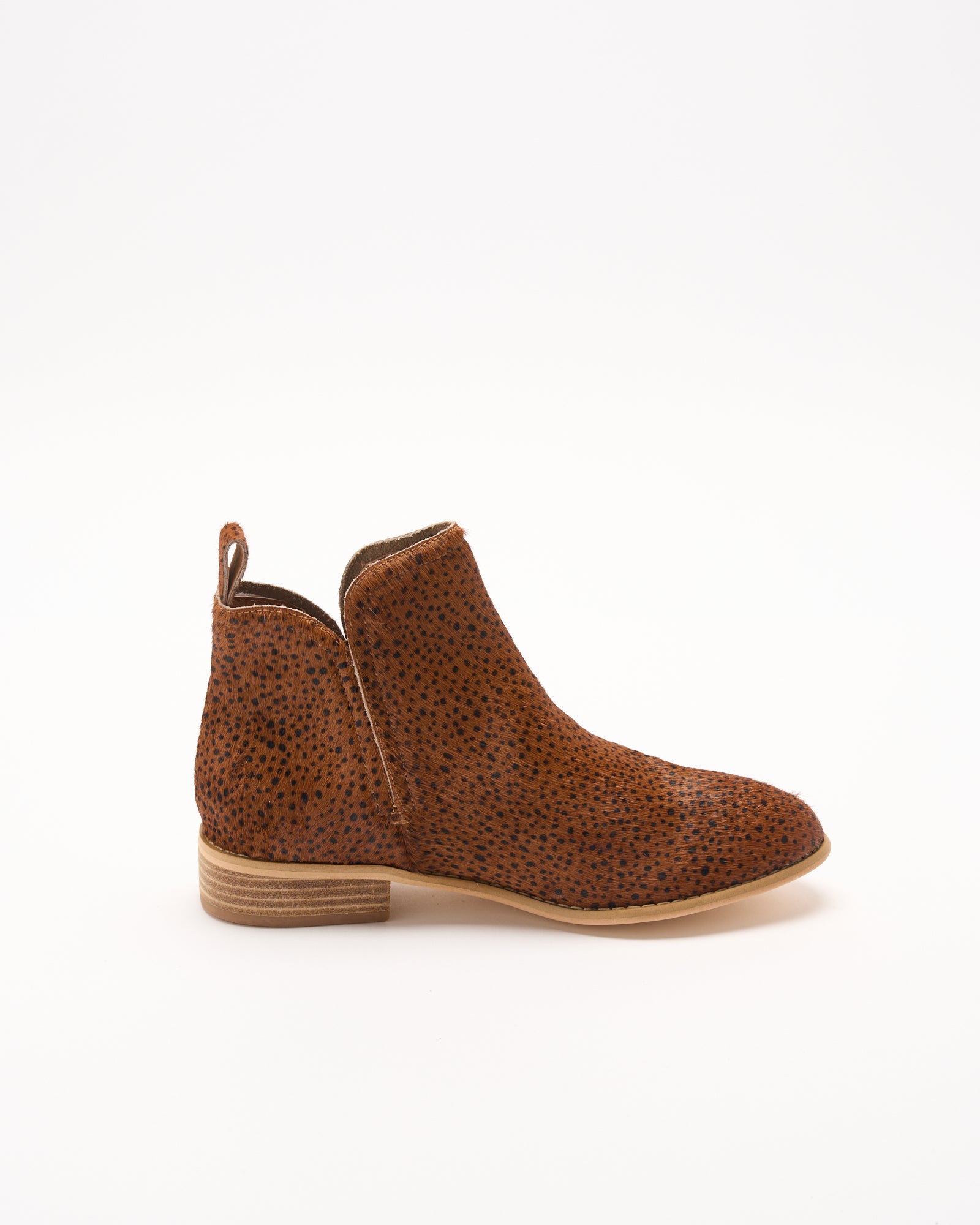 Douglas Leather Boot - Leopard Spot