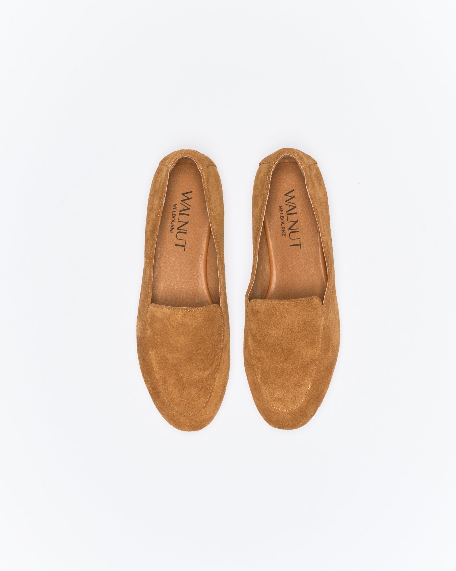 Drew Leather Loafer - Tan Suede