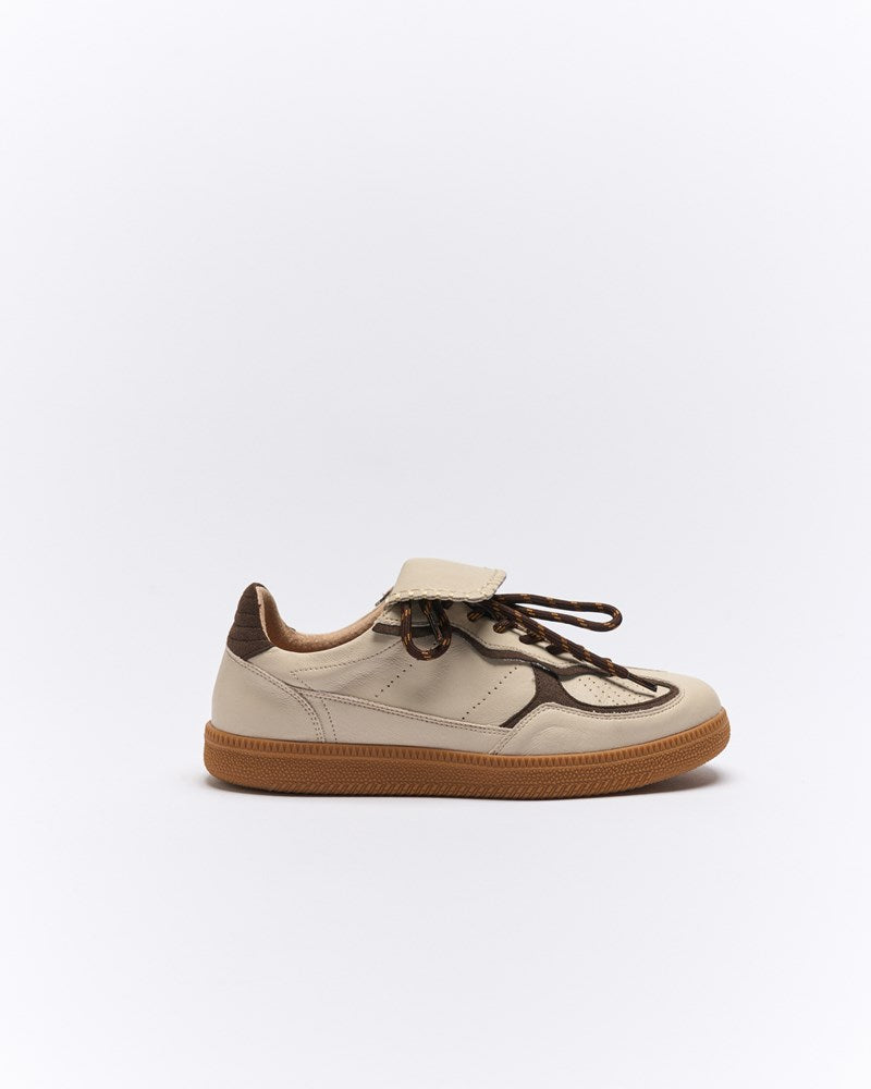 Falcon Sneaker- Beige Chocolate