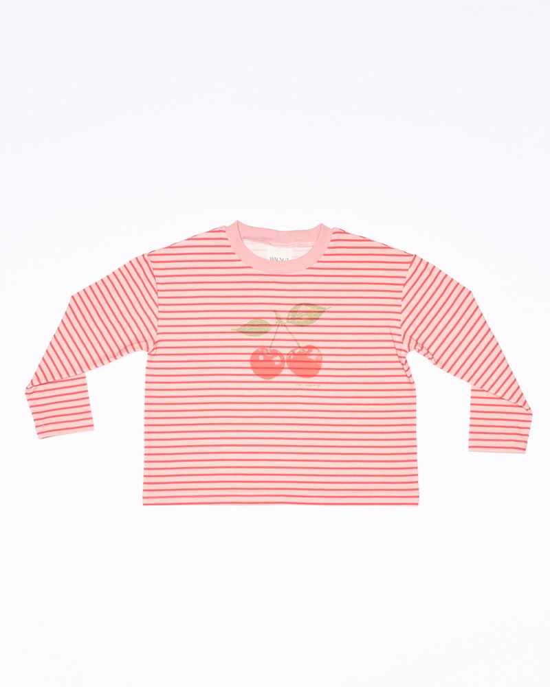 Finn Long Sleeve Tee - Cherry