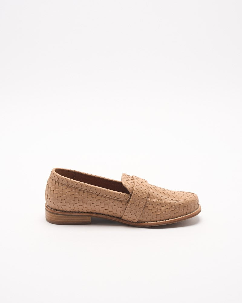 Harlow Loafer - Light Tan Weave
