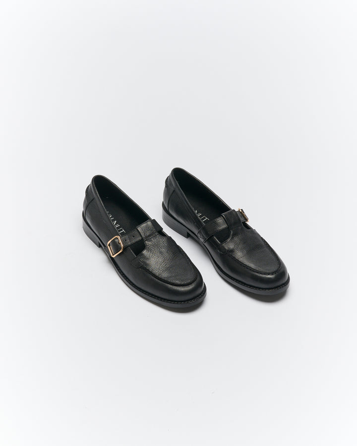Helena Leather Loafer - Black