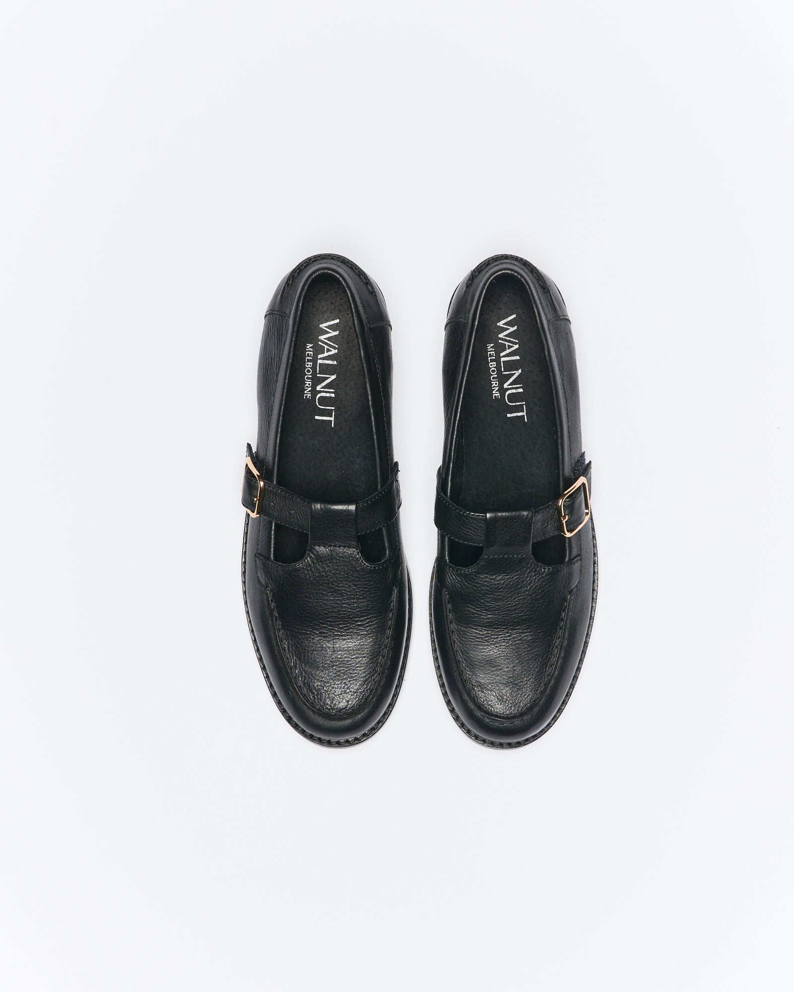 Helena Leather Loafer - Black