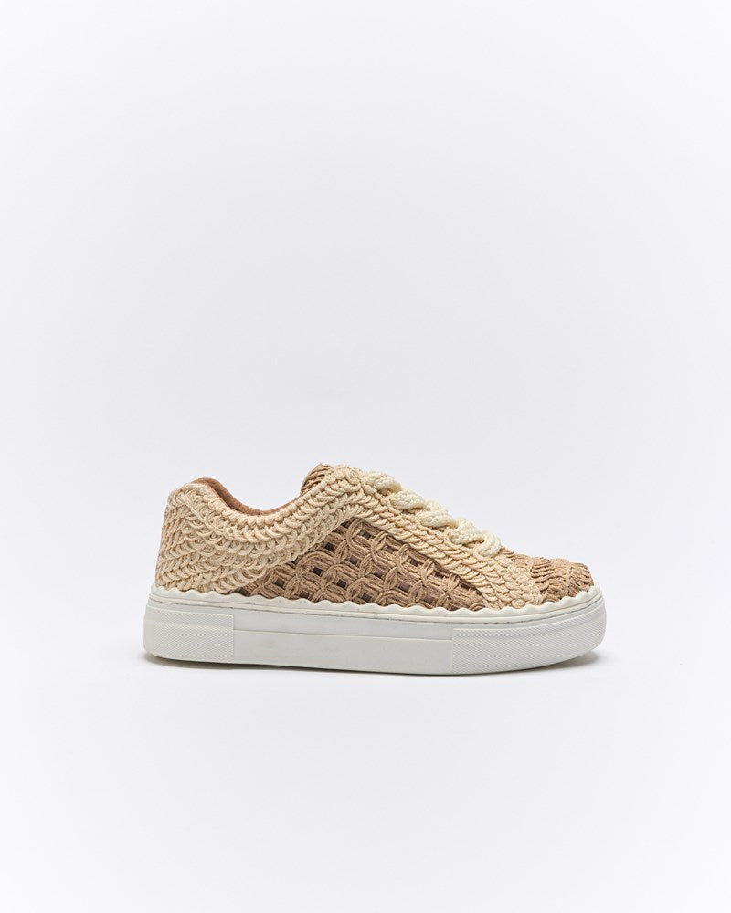 Hera Sneaker - Beige Multi